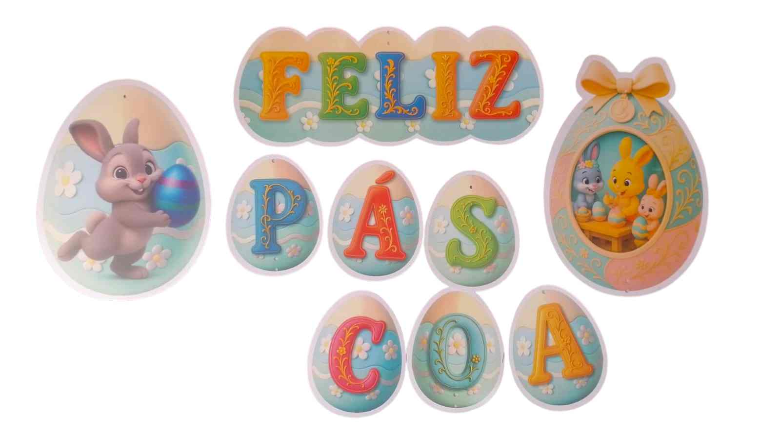 PAINEL FELIZ PASCOA PENDENTE